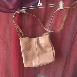 Faux Leather Cross Body Bag